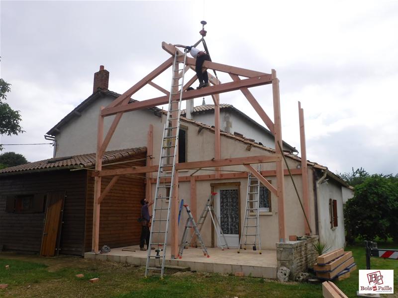 Extension, véranda dans le pays mellois (79)